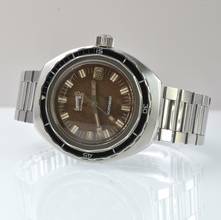 Thumbnail von Eberhard & Co. Scafograf 400 Diver Tropical brown dial automatic Full Set 1960’s