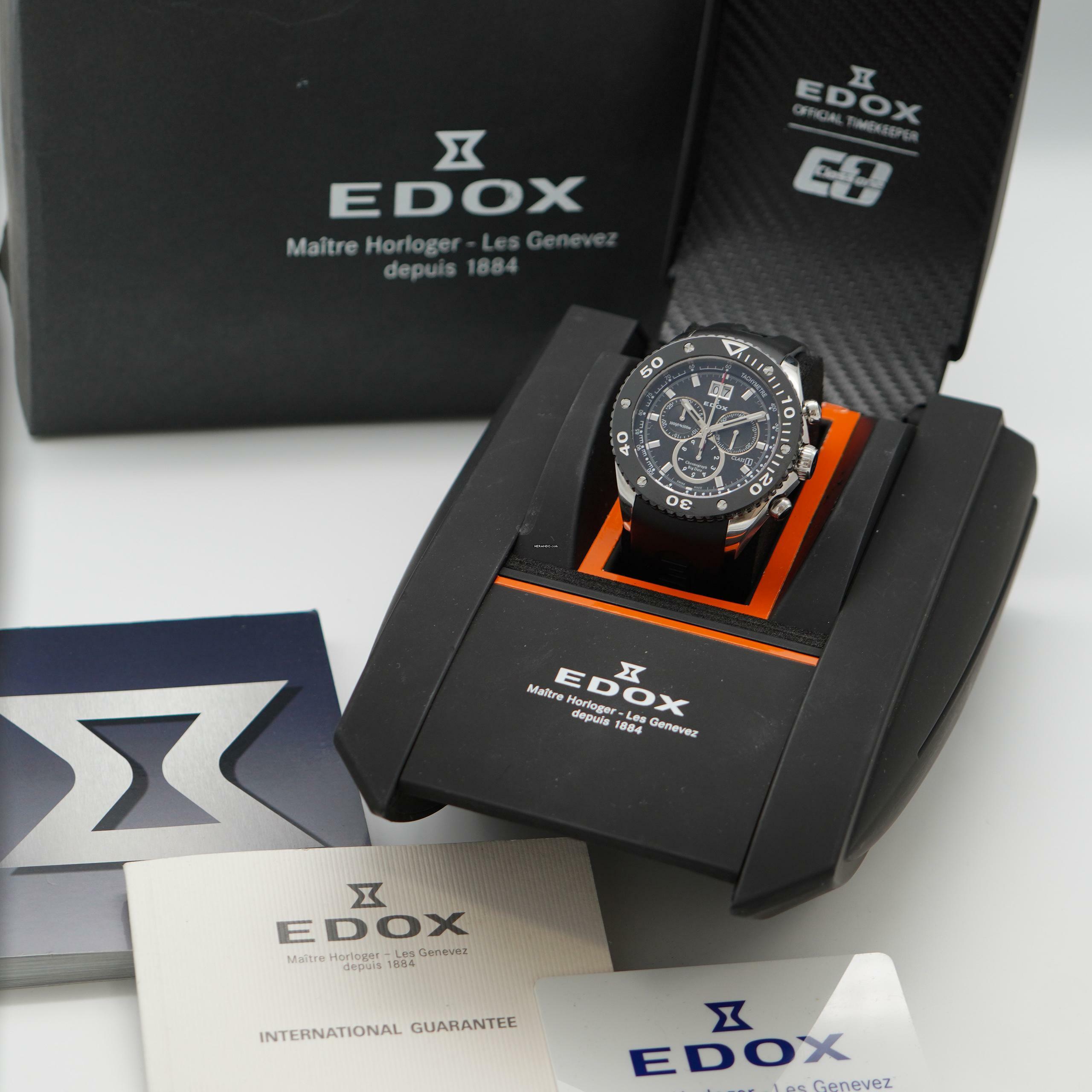 Thumbnail von Edox Class-1 Chronograph Big Date </h1>