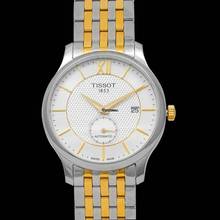 Thumbnail von Tissot Tradition T063.428.22.038.00 - T-Classic Tradition Automatic Small Second Automatic Silver Dial Men' </h1>