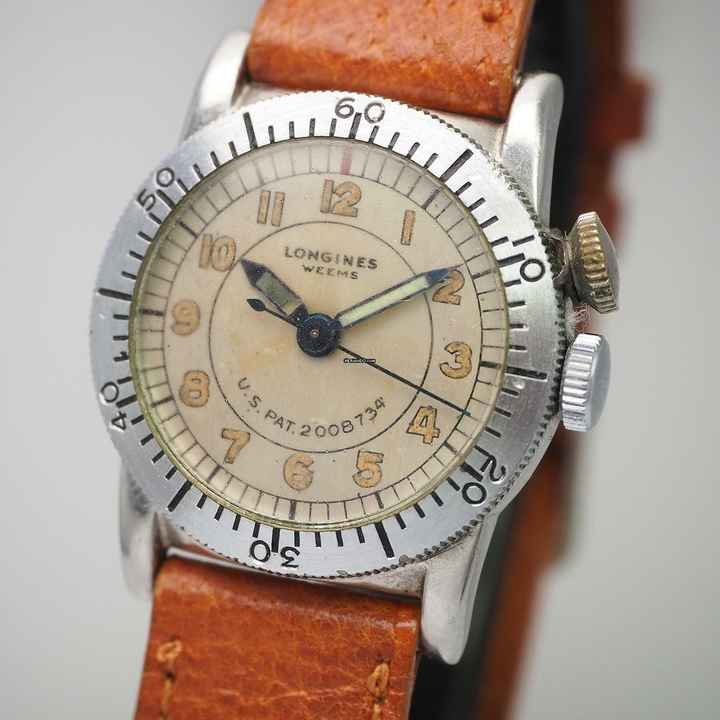  Longines Weems Vintage Navigation Pilots handwound RARE 1940 </h1> 