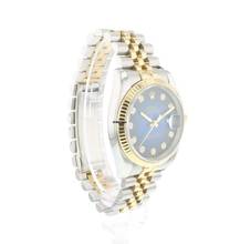 Thumbnail von Rolex Datejust 36 Steel Gold Jubilee Fluted Blue Diamond Vignette Dial
