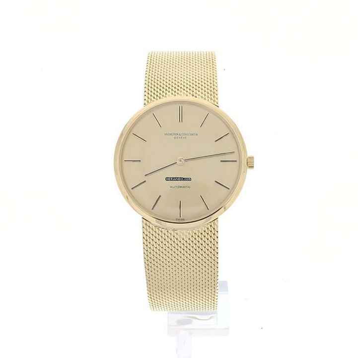  Vacheron Constantin 1972 Herrenarmbanduhr Automatik aus 750 Gelbgold Baujahr 1972  