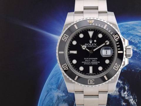  Rolex Submariner Date 116610ln Like New 2012 - Full Set  