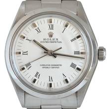 Thumbnail von Rolex Oyster Perpetual 34 No date 34MM 1002 white dial automatic 1973’S