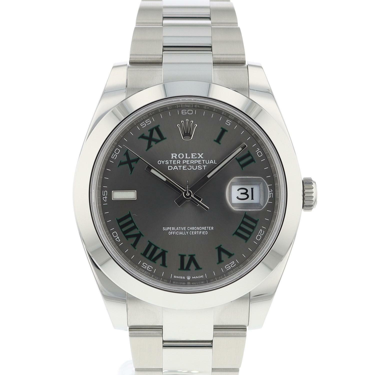 Rolex Datejust 41 Oyster Wimbledon Dial NEW </h1>