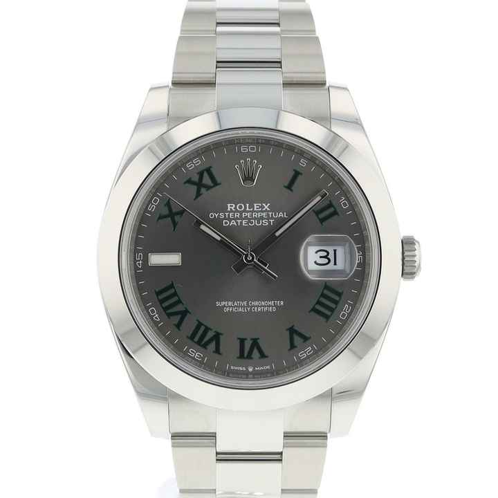  Rolex Datejust 41 Oyster Wimbledon Dial NEW </h1> 