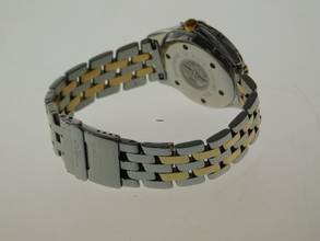 Thumbnail von Breitling Damenuhr 31 mm Stahl Gold mit Pilotband Stahl Gold Modell Sirius im Best Zustand </h1>