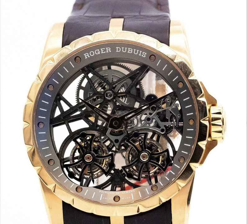  Roger Dubuis Excalibur Skeleton Double Flying Tourbillon </h1> 
