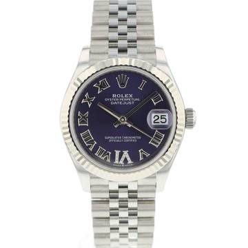  Rolex Datejust 31 Jubilee Midsize Purple Diamond Dial NEW 2024 </h1> 