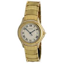 Thumbnail von Cartier Cougar 18K.Gold Ref. 887905 Full set