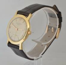 Thumbnail von Patek Philippe Calatrava 2506 Ultra-Thin silver dial yellow gold 18KT 1950's </h1>
