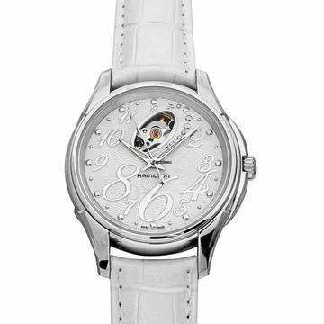  Hamilton Jazzmaster Lady H32465953 - Jazzmaster Automatic Silver-tone Dial Stainless Steel Ladies Watch </h1> 