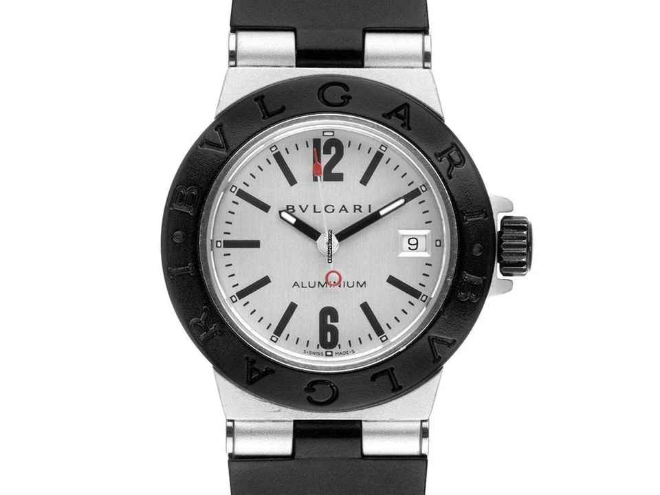  Bulgari Diagono Ref.AL29TA 1999 original Box sehr gut Vintage </h1> 