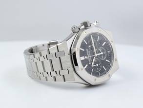 Thumbnail von Audemars Piguet Royal Oak Chronograph 26320st Black Chronograph 41mm Like New 2014