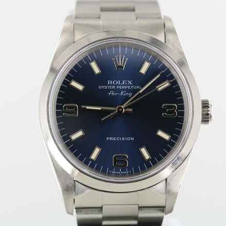  Rolex Air King 1997//34MM//BLUE DIAL 369//REF. 14000//LC100 # 644 