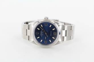 Thumbnail von Rolex Air King 1997//34MM//BLUE DIAL 369//REF. 14000//LC100 # 644