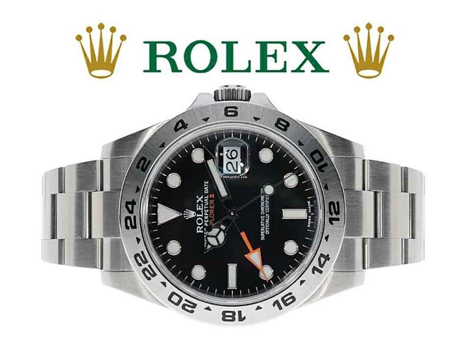  Rolex Explorer II + AUS 2018 + LIKE NEW + </h1> 