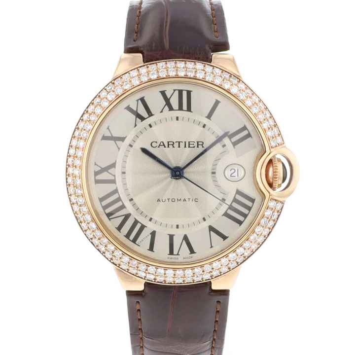  Cartier Ballon Bleu 42mm Factory Diamonds </h1> 
