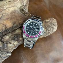 Thumbnail von Rolex GMT-Master II Weißgold DIAMANTLÜNETTE After-Market - FULL SET 2015 - Ref. 116719BLRO </h1>