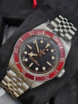  Tudor Black Bay 41mm Red Bezel 7941A1A0RU-0003 Jubilee Unworn/New Condition Full Set 12-2025 