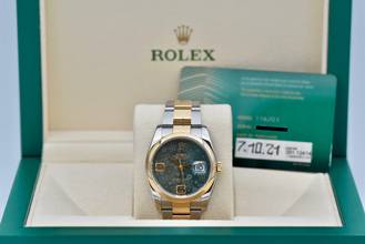 Thumbnail von Rolex Datejust 36 116203 - Flower Dial - 2021 </h1>