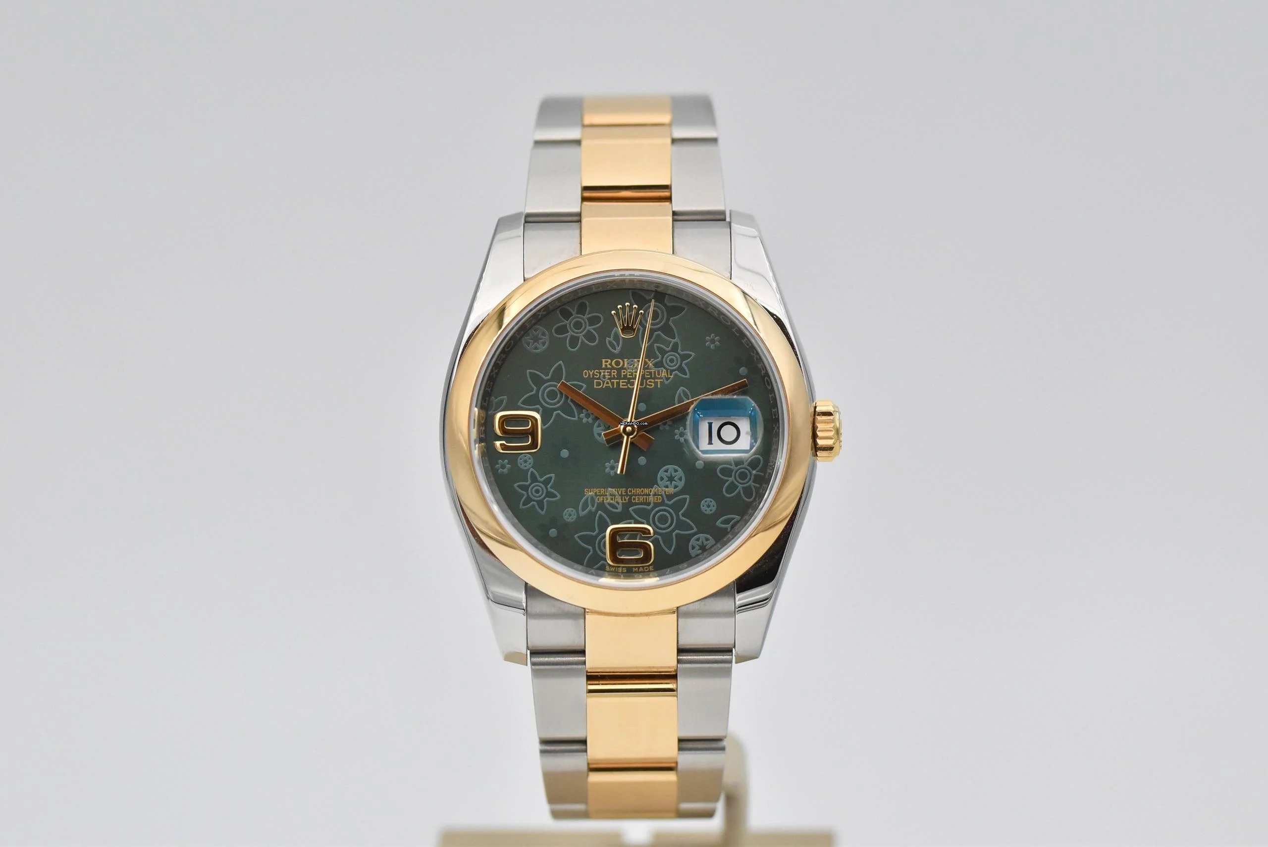 Rolex Datejust 36 116203 - Flower Dial - 2021 </h1>