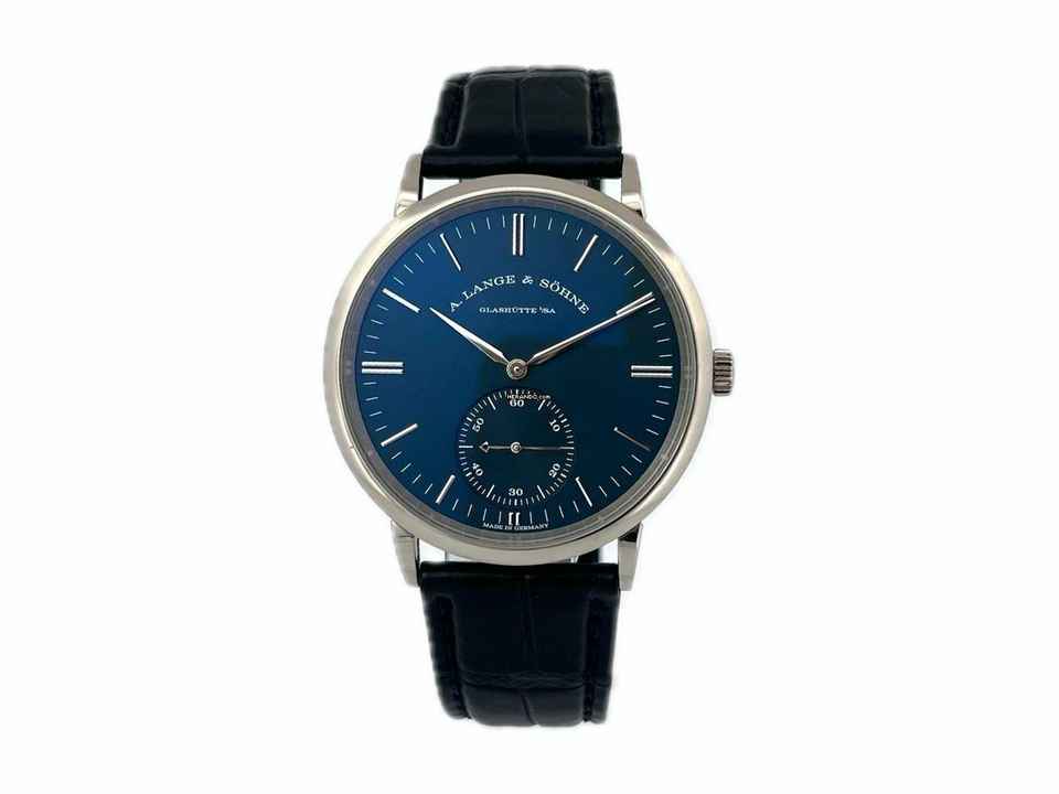  A. Lange & Söhne Saxonia Automatik Weißgold Ref. 380.028 </h1> 