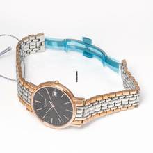 Thumbnail von Longines Présence L47901597 - Présence Quartz Black Dial Stainless Steel Men's Watch </h1>