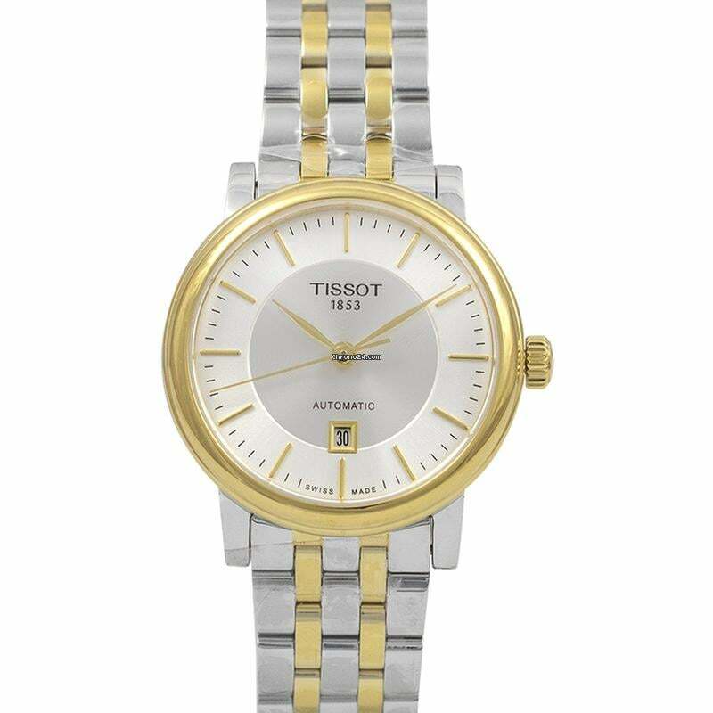  Tissot Carson T122.207.22.031.00 - T-Classic Carson Premium Automatic Lady Automatic Silver Dial Ladies </h1> 
