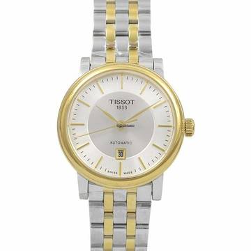  Tissot Carson T122.207.22.031.00 - T-Classic Carson Premium Automatic Lady Automatic Silver Dial Ladies </h1> 