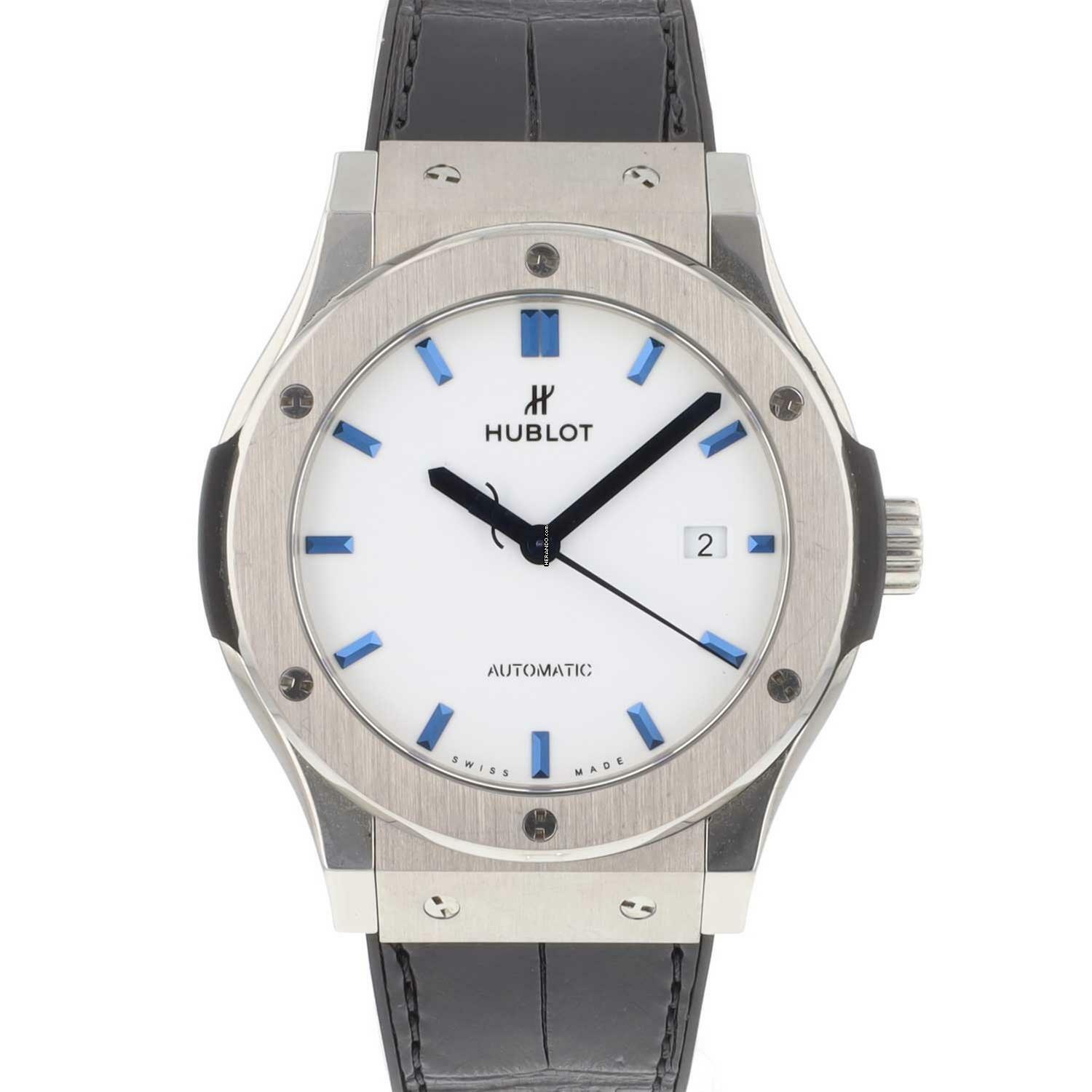  Hublot Classic Fusion White Dial 42MM </h1> 