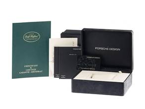 Thumbnail von Eterna Porsche Design Lady Ref.123.213 2003 Full Set wie Neu Vintage </h1>