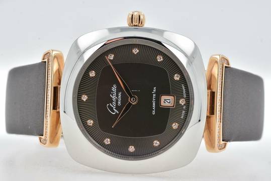  Glashütte Original Pavonina Lady Steel 18k Gold Diamond Dial 1-03-01-08-06-02 </h1> 