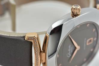 Thumbnail von Glashütte Original Pavonina Lady Steel 18k Gold Diamond Dial 1-03-01-08-06-02 </h1>