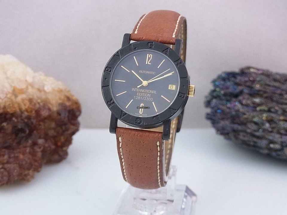  Bulgari Bulgari Bb33vld Automatik International Edition 1281/3300 Herrenuhr Ø 32,5 Mm </h1> 