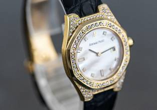 Thumbnail von Audemars Piguet Royal Oak Lady Diamond | 66797BA | Mother of Pearl dial | Yellowgold </h1>