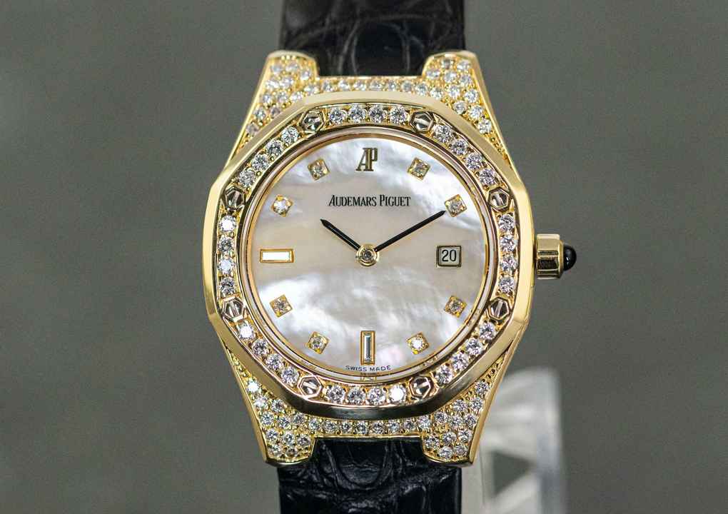  Audemars Piguet Royal Oak Lady Diamond | 66797BA | Mother of Pearl dial | Yellowgold </h1> 