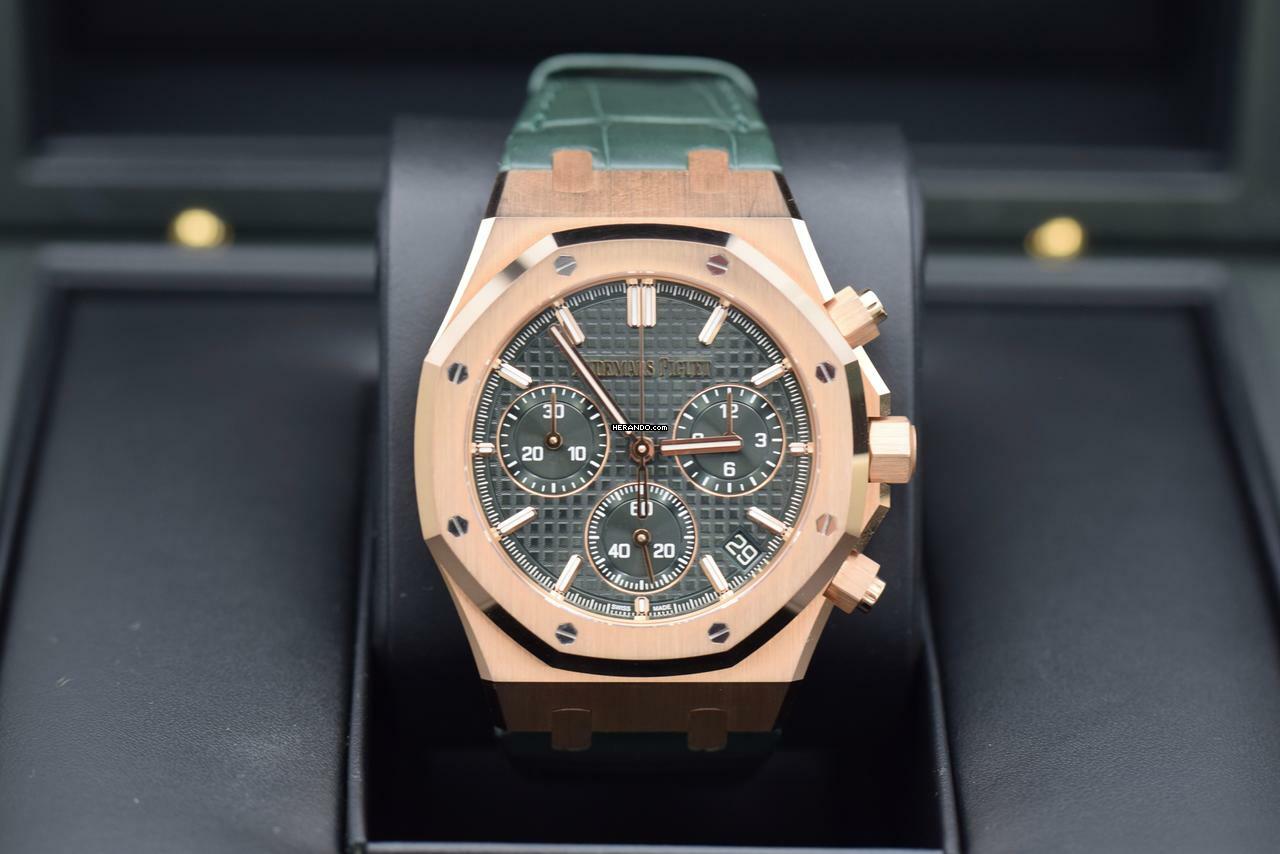  Audemars Piguet Royal Oak Chronograph 26240OR.OO.D404cR.01 Audemars Piquet Royal Oak Chronograph Green </h1> 