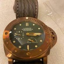 Thumbnail von Panerai Luminor Submersible Bronze 1950 ref. PAM00507 - neuwertig ohne Patina </h1>