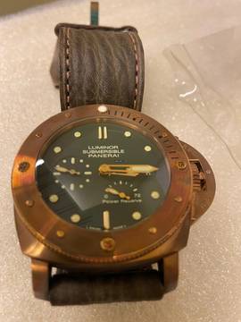  Panerai Luminor Submersible Bronze 1950 ref. PAM00507 - neuwertig ohne Patina </h1> 