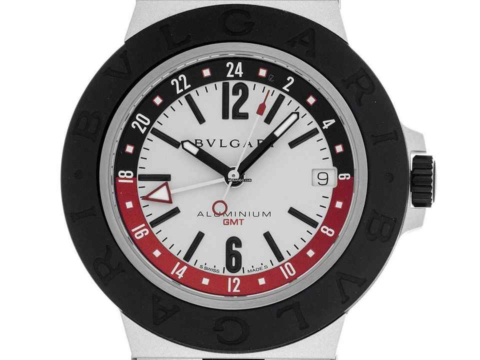  Bulgari Aluminium GMT Ref.103963 2024 Full Set Ungetragen 