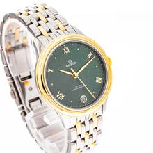 Thumbnail von Omega De Ville Prestige 34 Prestige Co-axial Green Dial Steel Gold 434.20.34.20.10.001 NEW 2024 Full