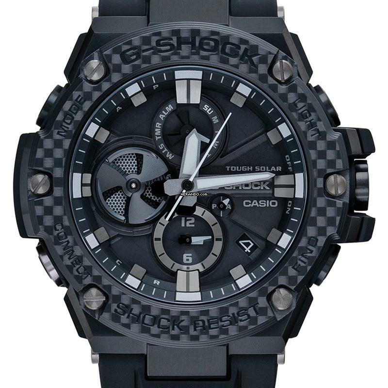 Casio G-Shock GST-B100X-1AJF - G-Shock Alarm World Time Black Dial Men's Watch </h1>