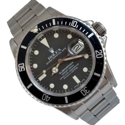  Rolex Submariner Date 16800 Date Buckshot matt tritium dial 1983’s </h1> 