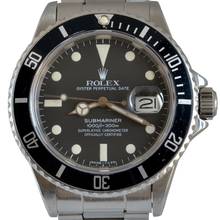 Thumbnail von Rolex Submariner Date 16800 Date Buckshot matt tritium dial 1983’s </h1>