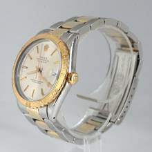 Thumbnail von Rolex Datejust Turn-O-Graph 16253 Turn-O-Graph Thunderbird Soleil silver dial Full Set 1985’s </h1>