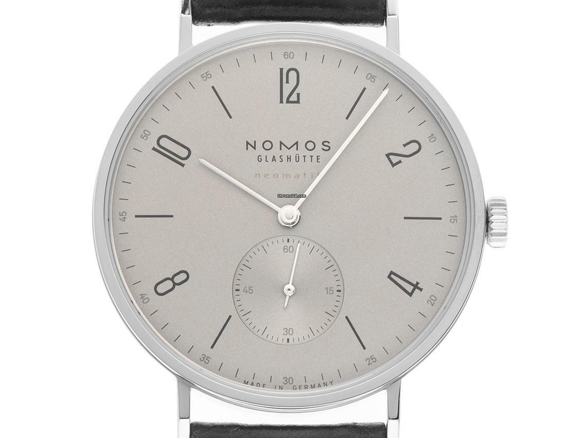  NOMOS Tangente Glashütte Tangente Platingrau Ref.143 2024 Full Set Neu 
