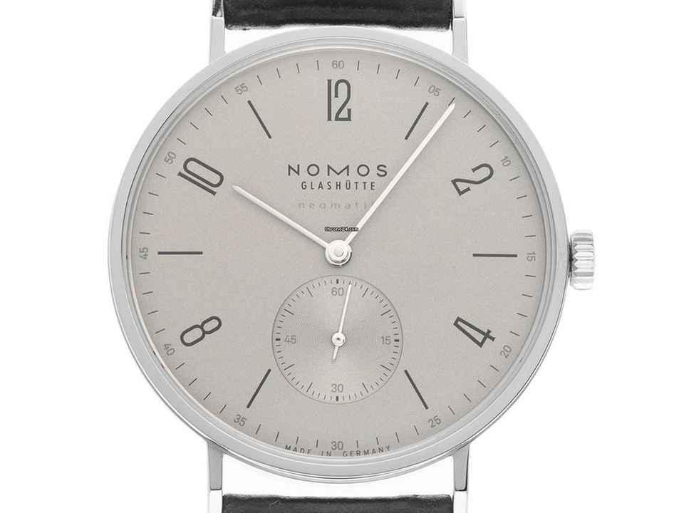  NOMOS Tangente Glashütte Tangente Platingrau Ref.143 2024 Full Set Neu 