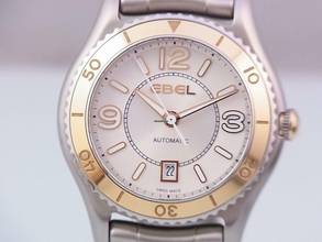 Thumbnail von Ebel X-1 X-1 Automatik Damenuhr Ø 34 Mm Edelstahl Mit 18k Rosegold Datum Saphirglas </h1>