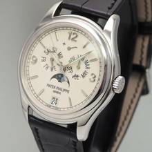 Thumbnail von Patek Philippe Annual Calendar WhiteGold 18k/750 Ref. 5146G Box+Papiere 2005 </h1>